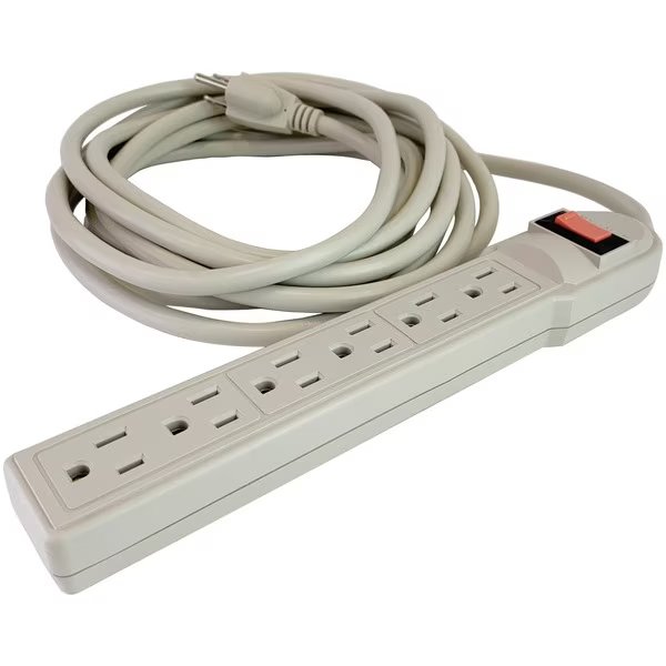 PowerMAX 6-Outlet XL Power Strip, 15-Foot Cord, Stanley, Mfr#: 30021